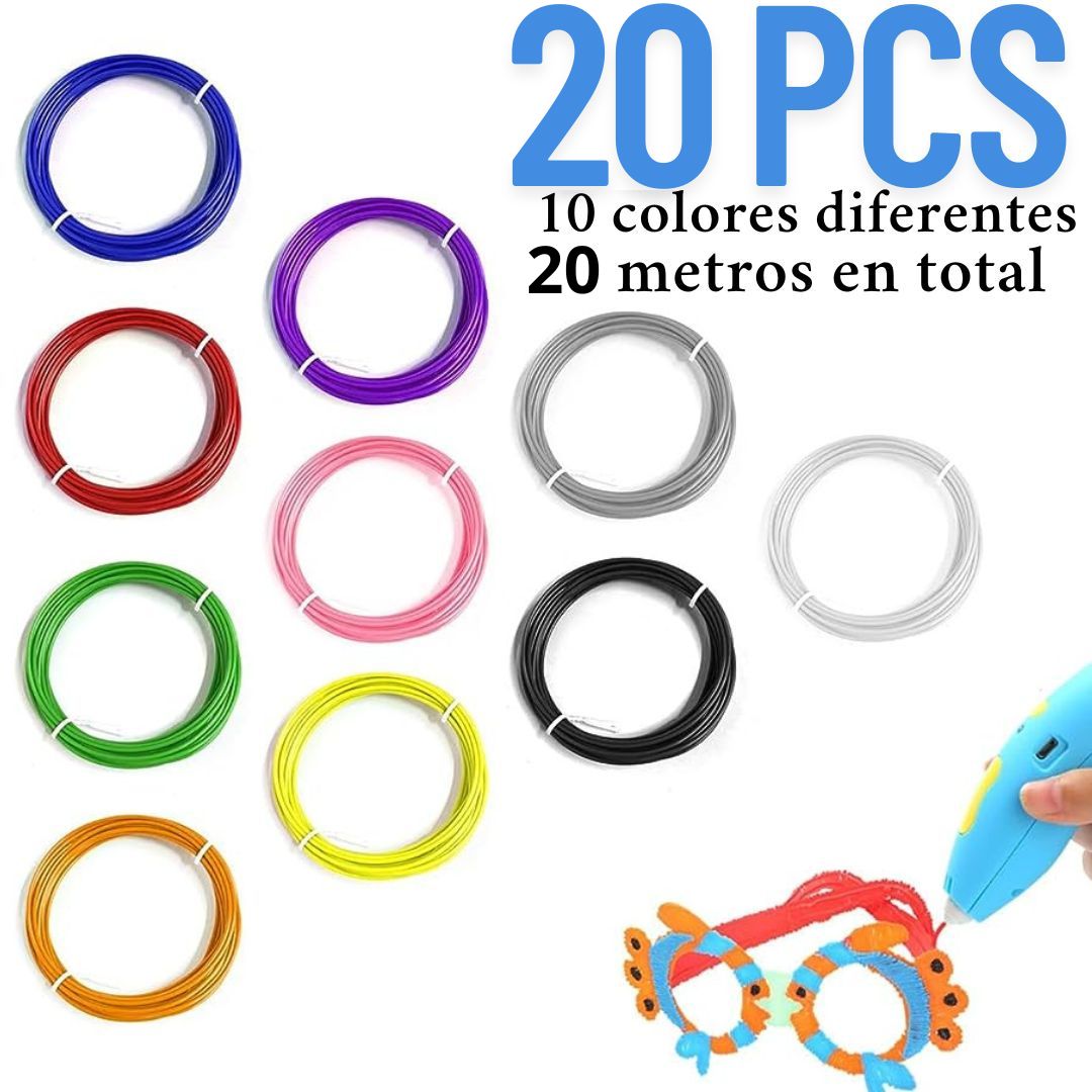 20 Recambios PLA