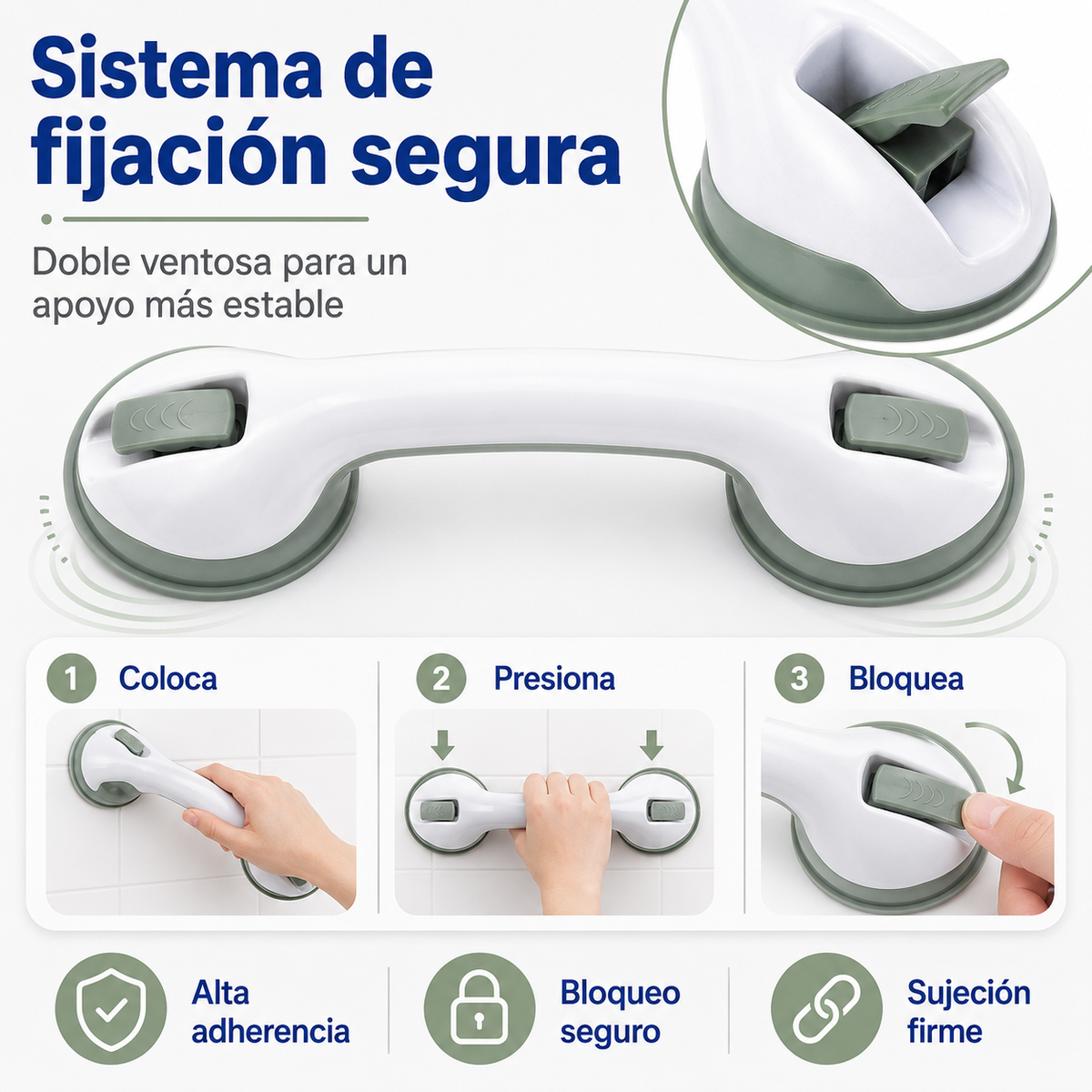 Agarradera de Mano con Ventosa Youcare®