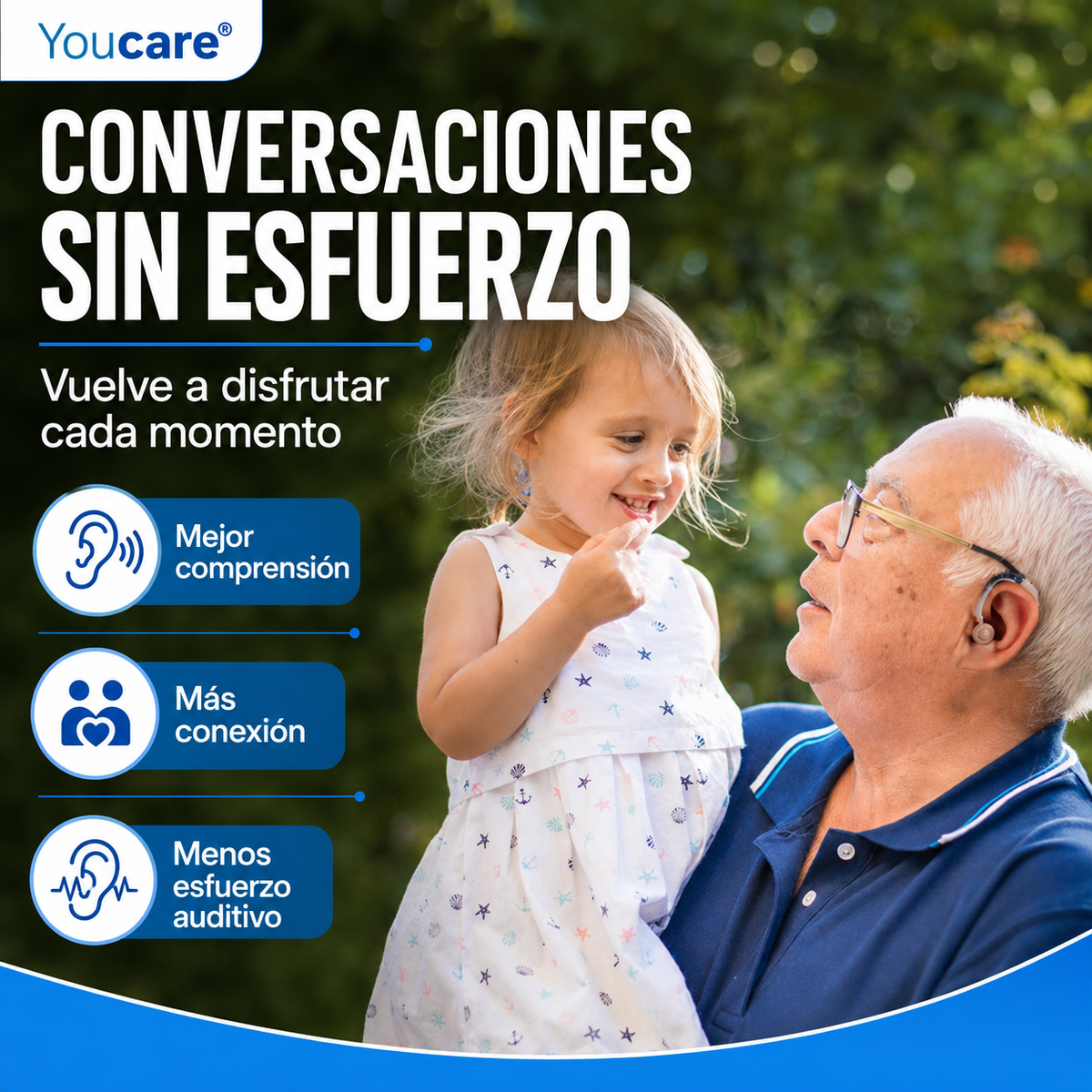 Amplificador Auditivo Youcare®