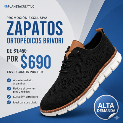 Zapatos Ortopedicos Ultra Cómodos - Brivori